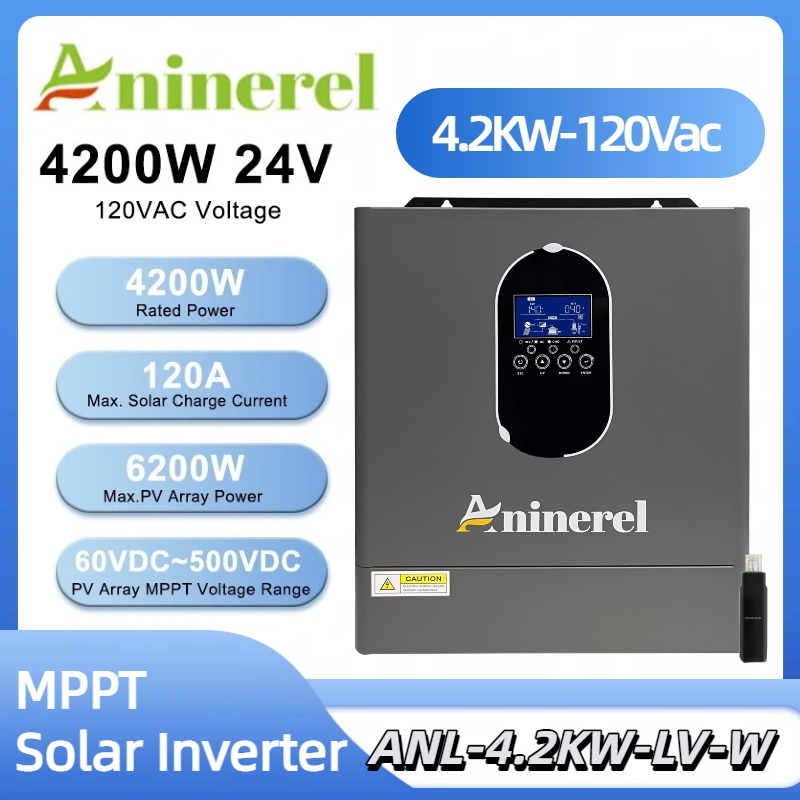 Flexible Solar Panel - Aninerel 4.2KW 24V NEW 110-120V Hybrid