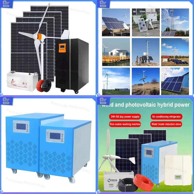 3KW 5KW 8KW Hybrid Wind Solar  - đánh giá và giá Renewable Energy Kits
