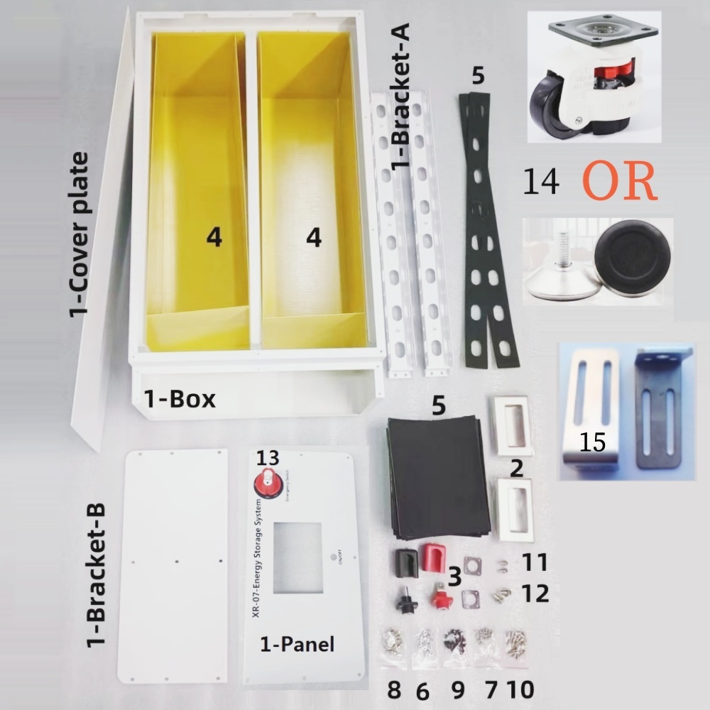 XR07-48V280AH PowerBox LiFePO4 - đánh giá và giá Renewable Energy Kits