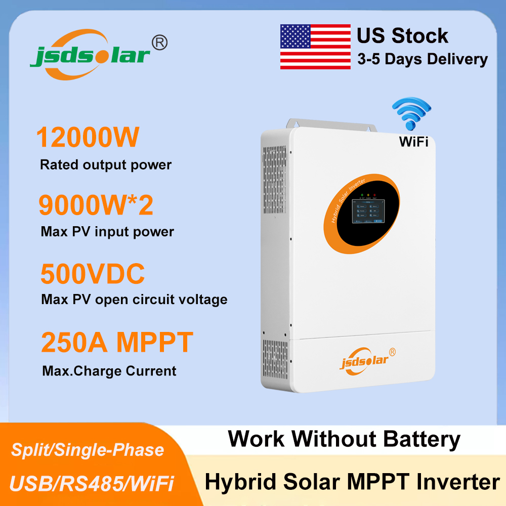 Jsdsolar 12KW 48V Hybrid Solar - đánh giá và giá Flexible Solar Panel