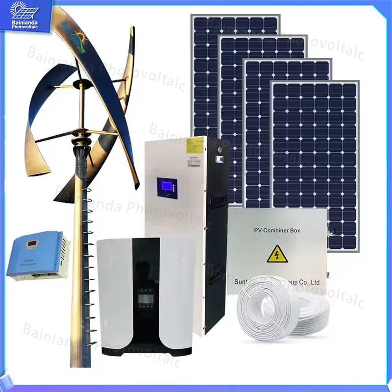 3KW Solar Wind Turbine Generat - đánh giá và giá Renewable Energy Grid