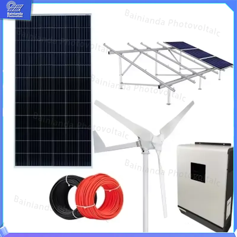 3KW 5KW 10KW Hybrid Wind Solar - đánh giá và giá Renewable Energy Generation