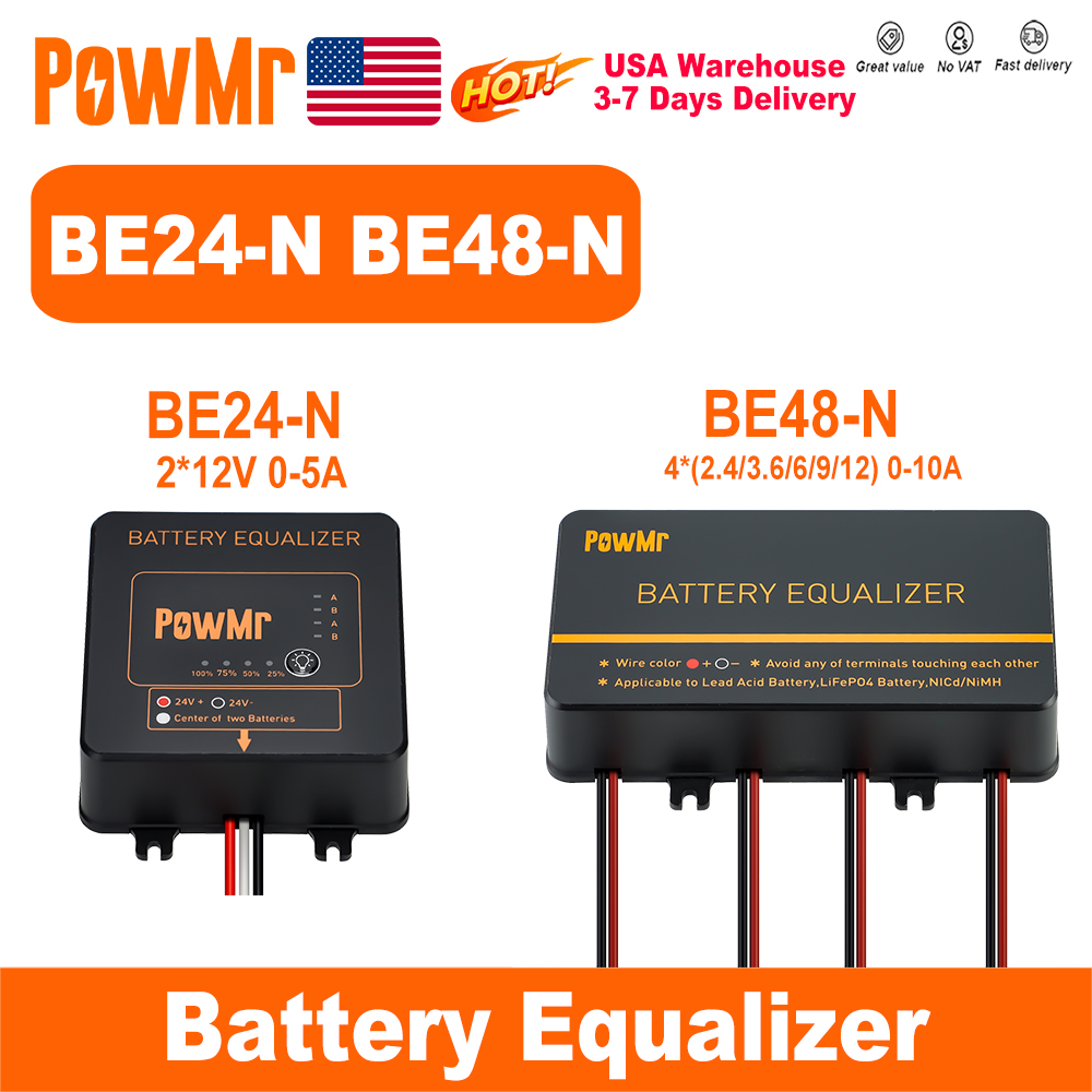 PowMr USA 24V 48V Battery Equa - đánh giá và giá Renewable Energy Kits
