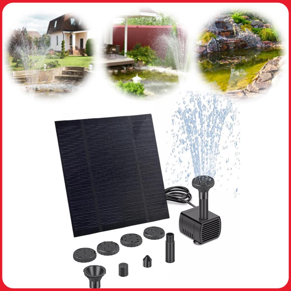 Solar Fountain Pond Pump Kit w - đánh giá và giá Renewable Energy Kits