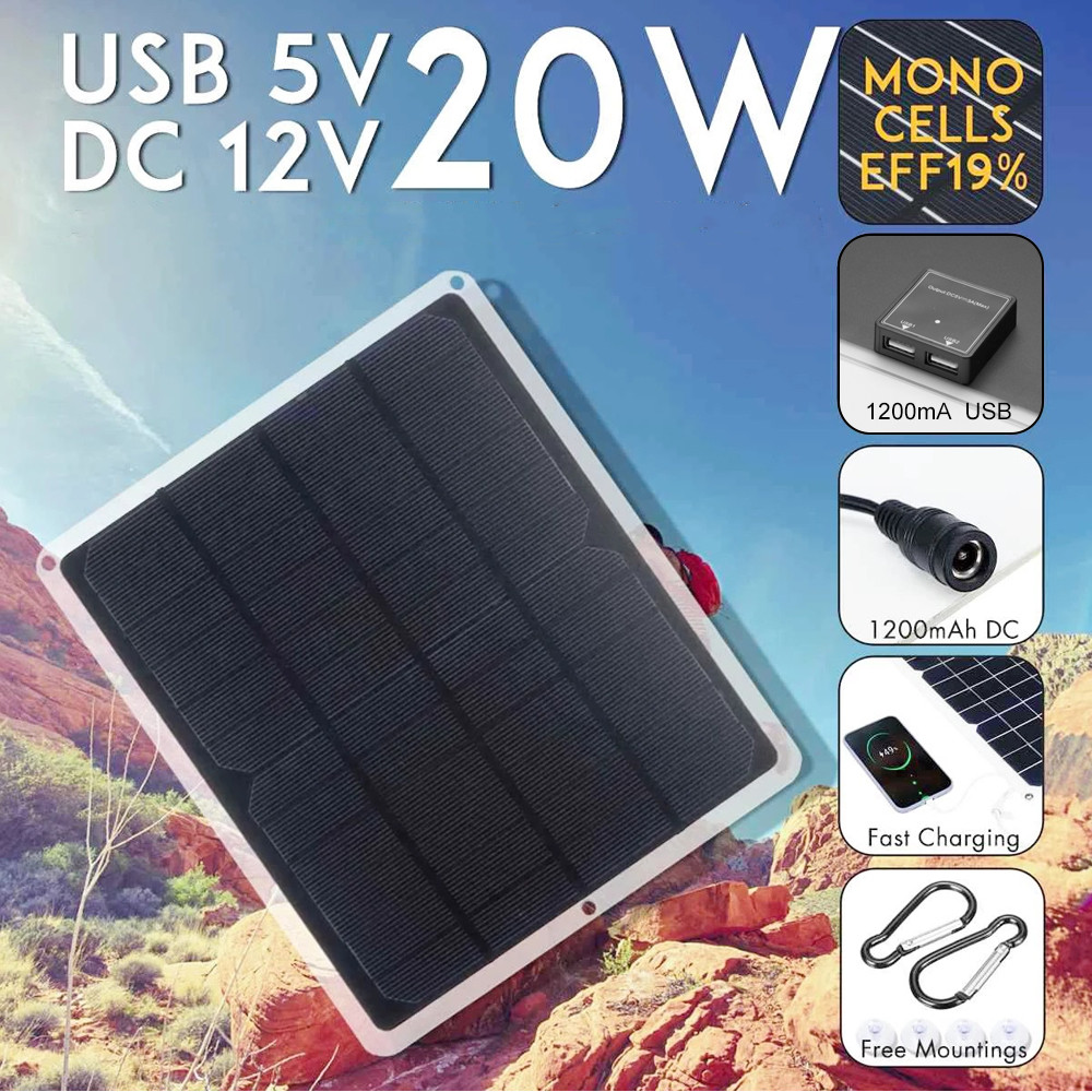 20W 6V Lượng Mặt Trời Monocrys - đánh giá và giá Renewable Energy Kits