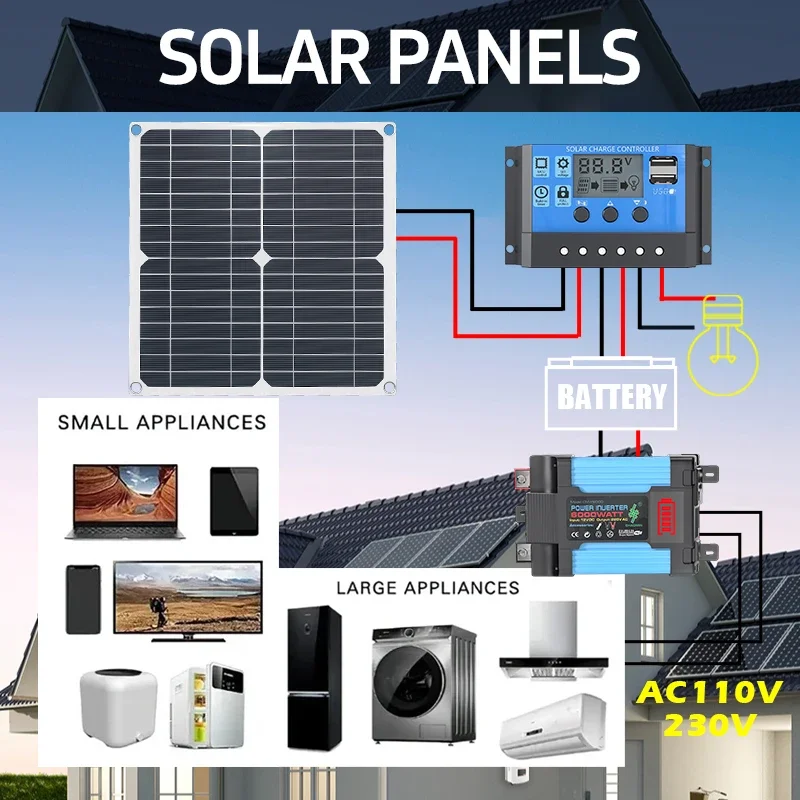 6000W solar kit equipped with  - đánh giá và giá Renewable Energy Kits