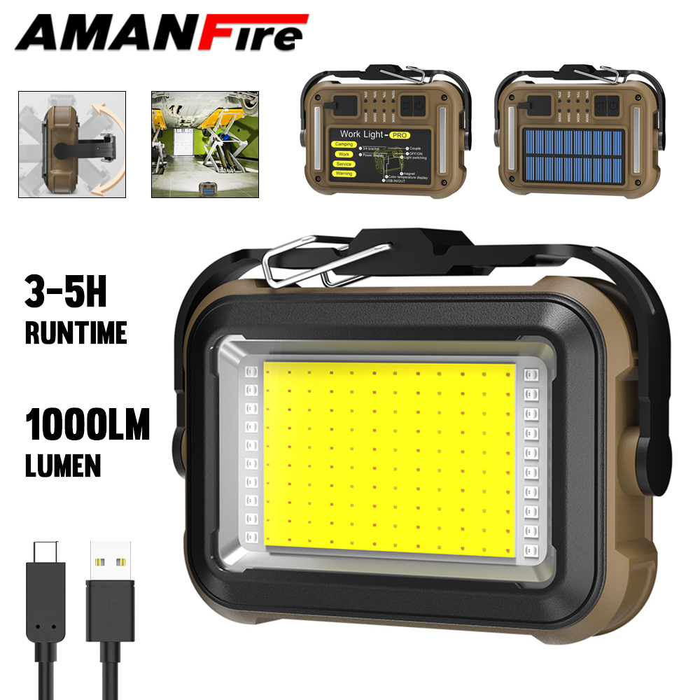 Amanfire TZD-03 Work Light 100 - đánh giá và giá Renewable Energy Kits