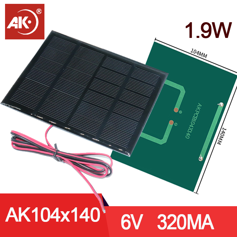 AK 1PC 100x80mm 1V 2V 3V 4V 5V - đánh giá và giá Renewable Energy Kits