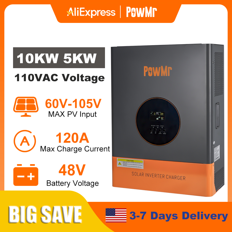 PowMr 10KW 5KW Split Phase Inv - đánh giá và giá Flexible Solar Panel